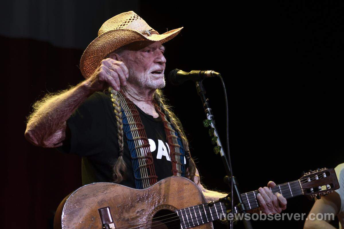 Willie Nelson, shown here during a 2019 concert, will perform with Chris Stapleton, Sheryl Crow and Madeleine Edwards.