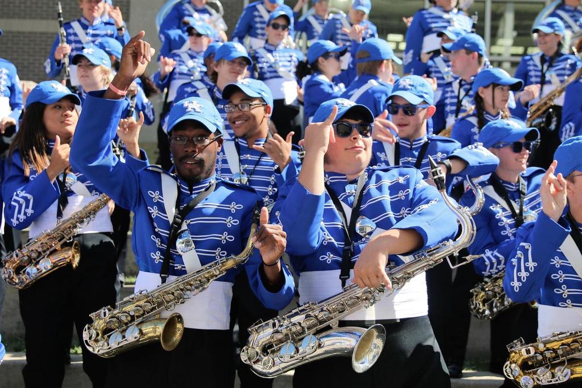 Snapped: It was the 101st anniversary of Kentucky’s first homecoming game as football fans turned out on a sun-soaked afternoon to watch the Cats take on the Vanderbilt Commodores at Commonwealth Stadium in Lexington on Saturday, Oct. 8, 2016.