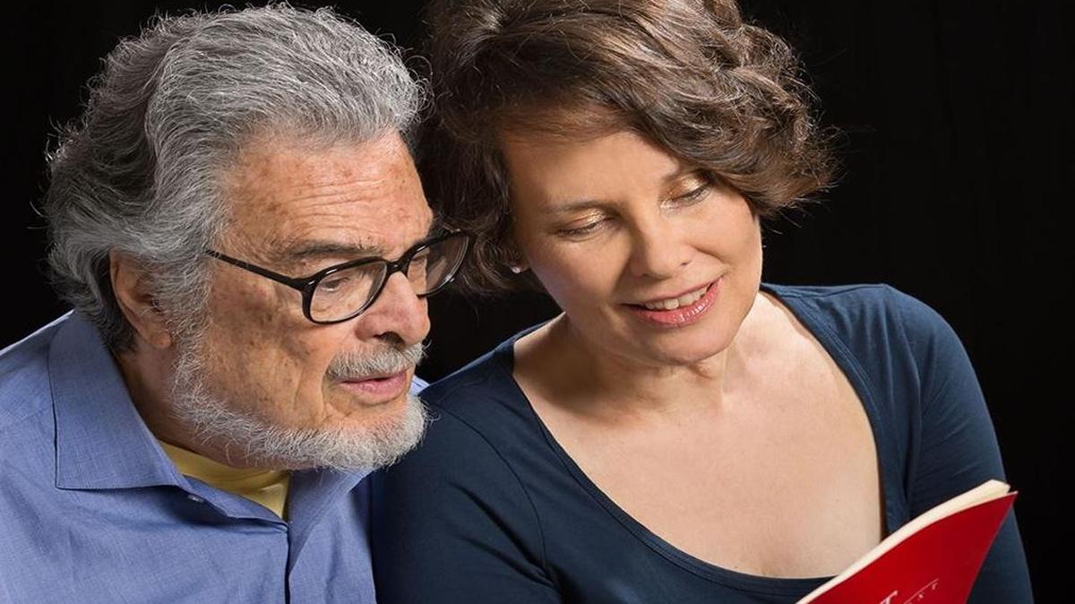 Pianist and conductor Leon Fleisher and his wife, pianist Katherine Jacobson-Fleisher.