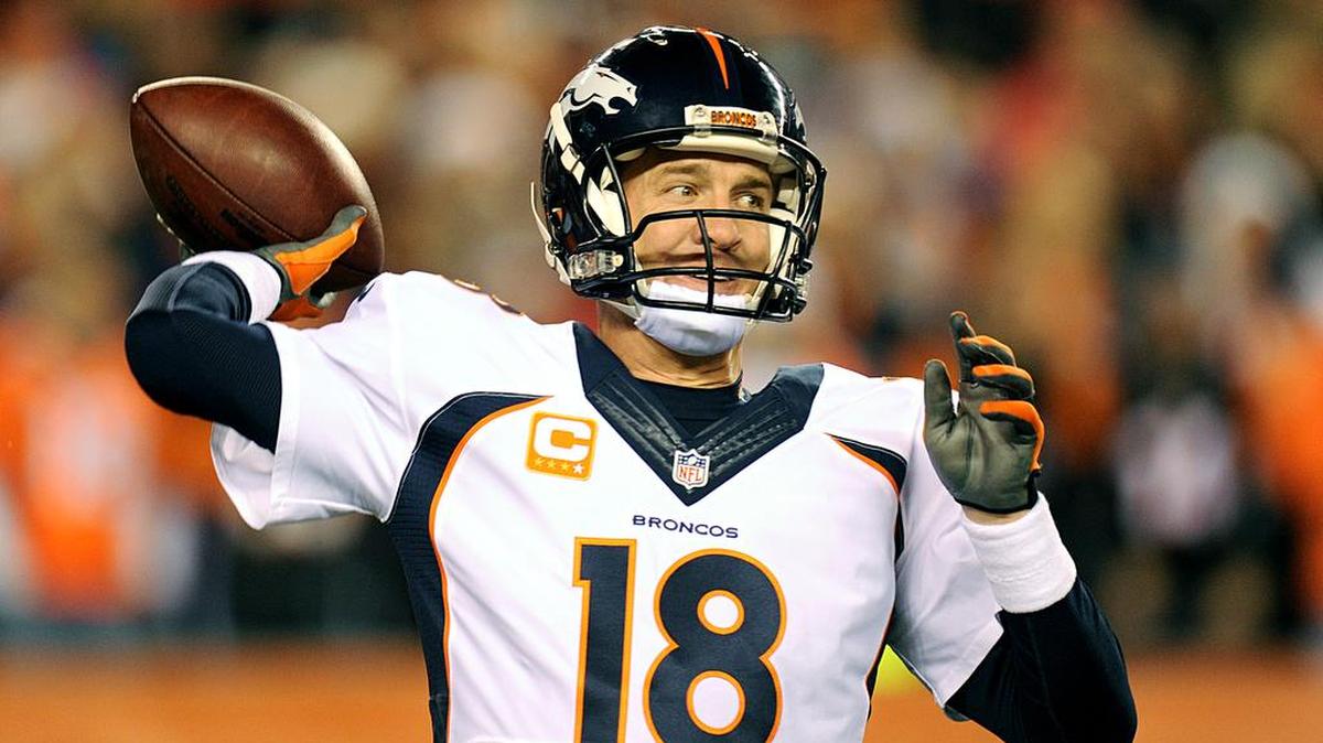 Broncos quarterback Peyton Manning assigns older movies to his younger teammates.