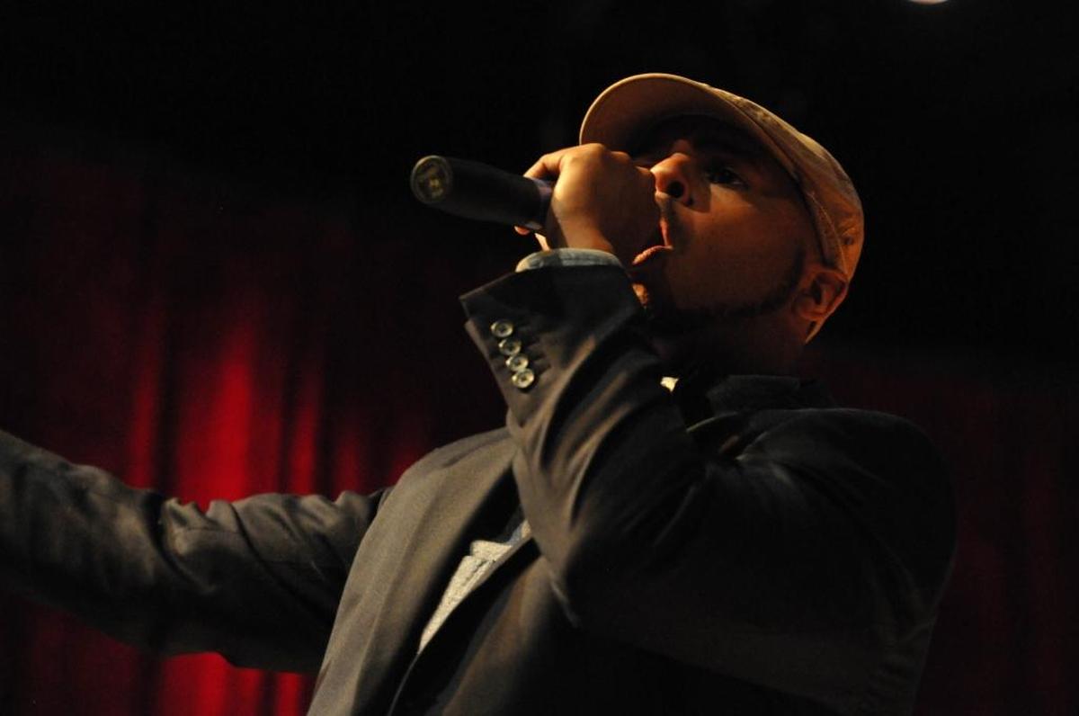 Devine Carama performed at the Lexington Music Awards in 2016.