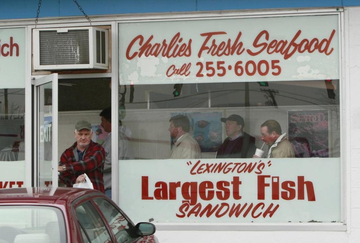 Charlie’s Fresh Seafood Market in Lexington.