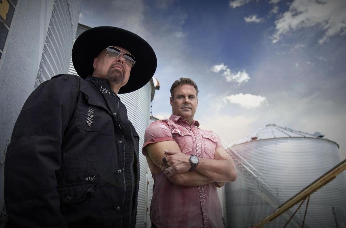 Eddie Montgomery and Troy Gentry in a promotional photo for “Here’s to You,” the duo’s final album before Gentry’s death.