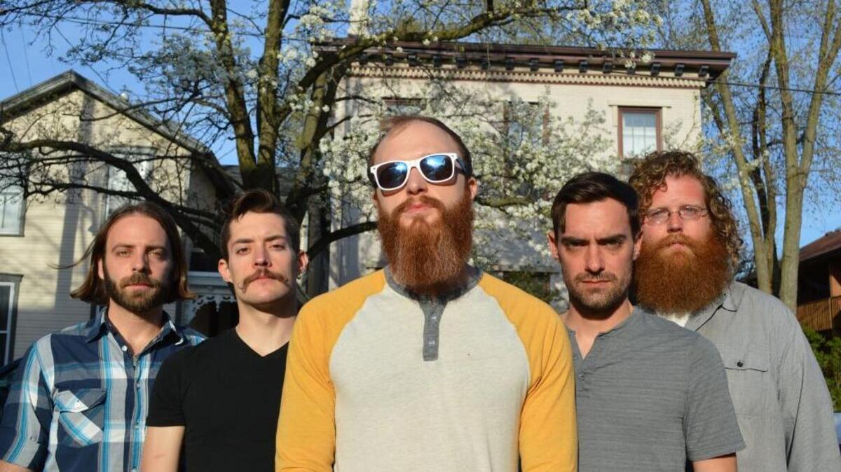 Quiet Hollers are Nick Goldring, James Brown, Shadwick Wilde, Ryan Scott, Aaron West.