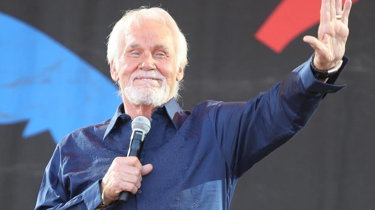 Kenny Rogers performed in June 2013 at Glastonbury music festival in England 2013. Other acts included Mumford and Sons and the Rolling Stones