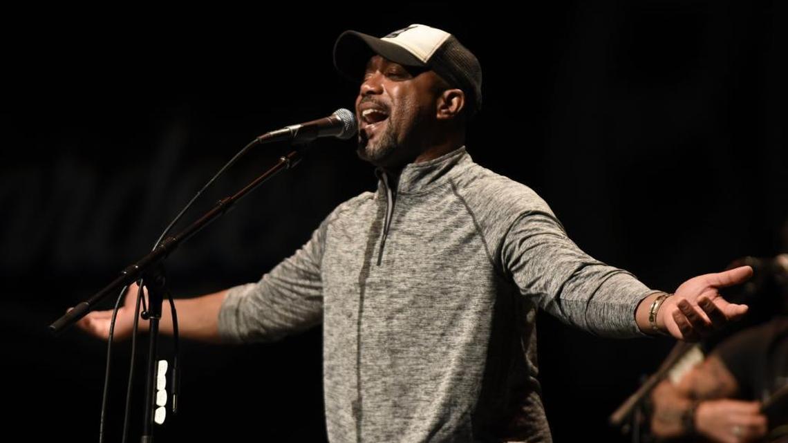 Darius Rucker was in the final group at Acoustic Jam on Tuesday night at the Lexington Opera House. The event was a round-robin event, designed to have three groups of four singer-songwriters perform. Rucker was in the final group, and because Billy Ray Cyrus was a last-minute cancellation, the last group was Rucker, John Michael Montgomery and Eric Nichols. The benefit raised $124,784 for Kentucky Children’s Hospital.