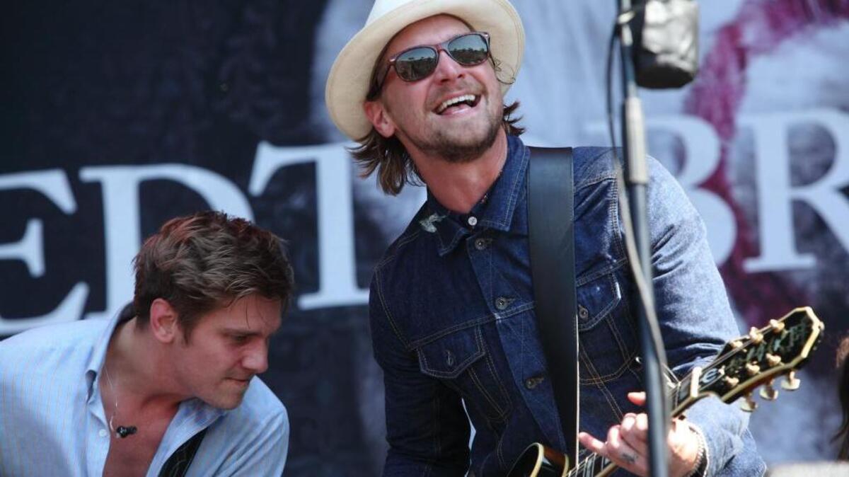 Needtobreathe performed at Austin City Limits Music Festival in Austin, Texas, in October 2012.
