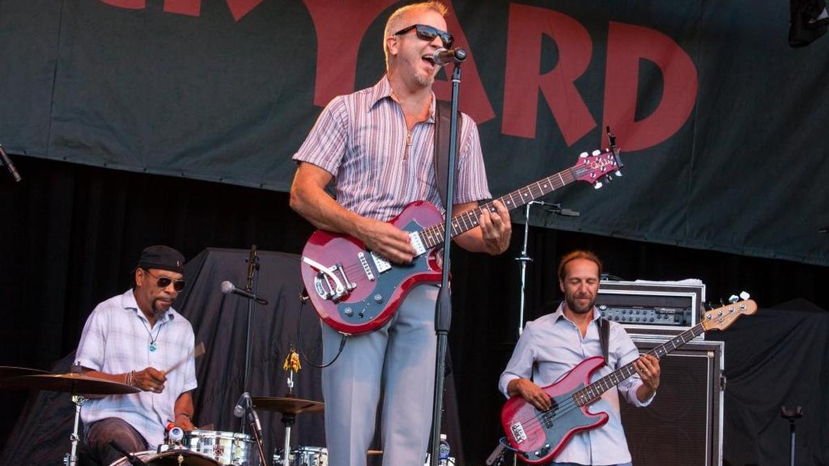 Singer JJ Grey of JJ Grey & Mofro, shown at the Harley-Davidson 110th Anniversary celebration on August 29, 2013 in Milwaukee, Wisconsin, will perform at the 2017 Moontower Music Festival.