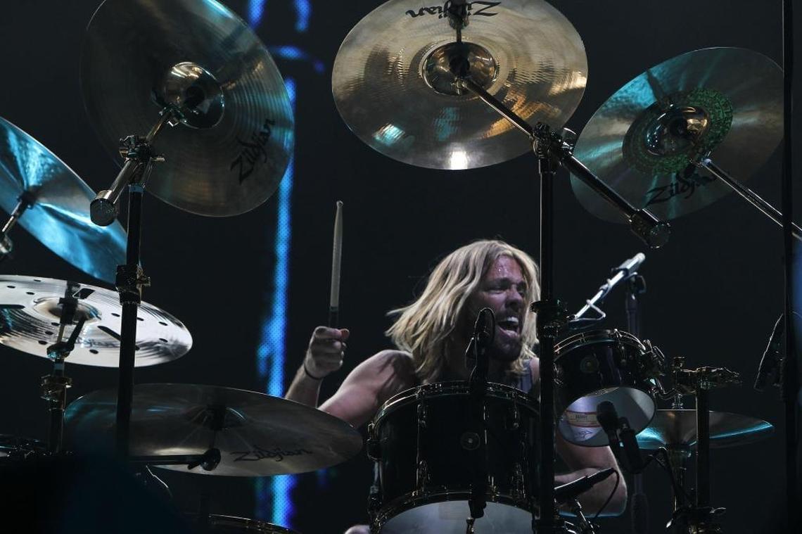 Drummer Taylor Hawkins and the Foo Fighters played Tuesday night at Rupp Arena.