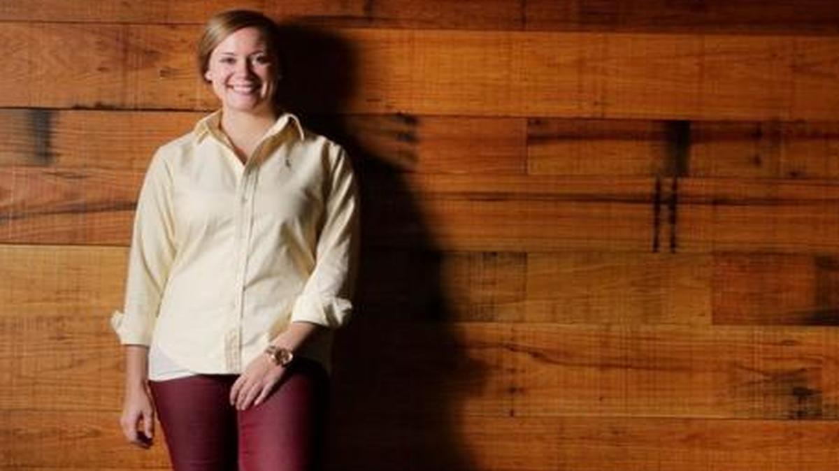 Kaelyn Query, director of the MoonTower Music Festival.