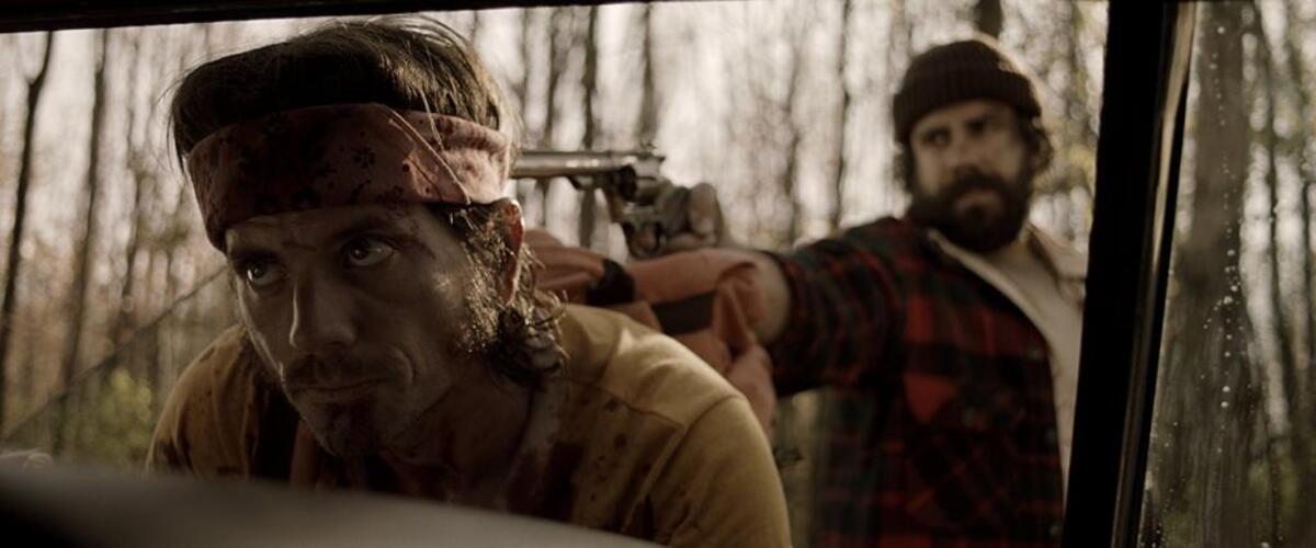 David McCracken as Keaton and Mike C. Nelson as Gordie in “Bullitt County.”