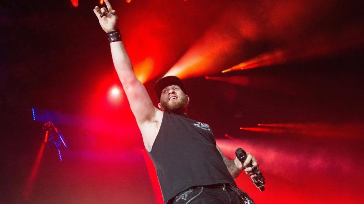 Country music star Brantley Gilbert performed in Rupp Arena in Lexington, Kentucky, on Ja. 29, 2016.