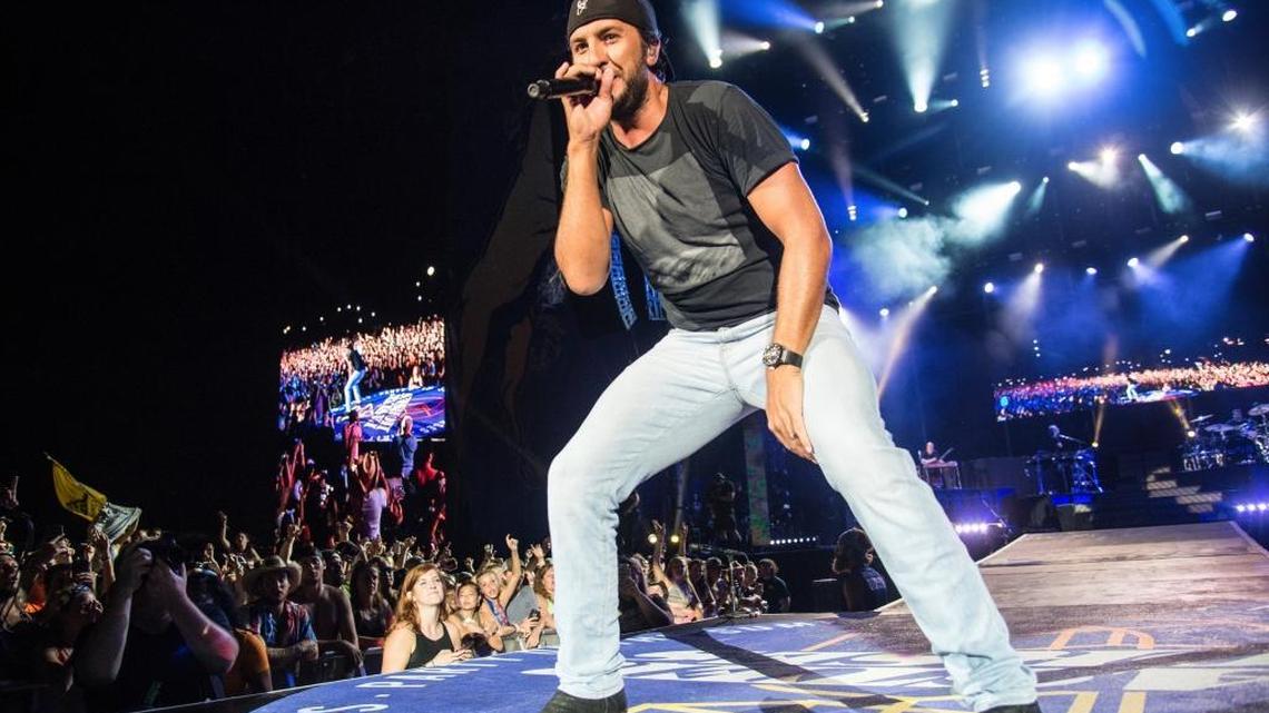 Luke Bryan performed in July at the Faster Horses Music Festival at Michigan International Speedway in Brooklyn, Mich. He’ll headline Lexington’s Red, White & Boom on Friday, the opening day.