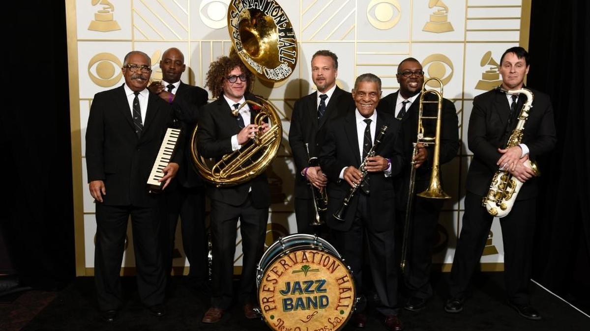 The Preservation Hall Jazz Band will perform at 7:30 p.m. May 24 a the Lyric Theatre and Cultural Arts Center.