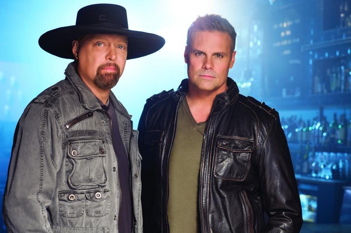 Eddie Montgomery, left, and Troy Gentry formed the duo Montgomery Gentry in 1998. Montgomery is continuing to perform under the duo’s name after Gentry’s death in September.