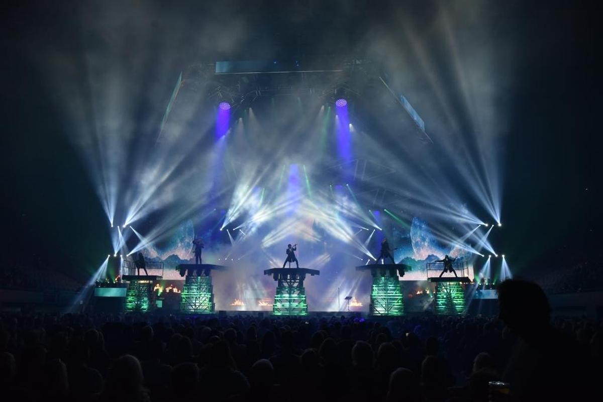 Trans-Siberian Orchestra brought its “Ghosts of Christmas Eve” tour to Rupp Arena in Lexington, Kentucky on Nov. 30, 2017.