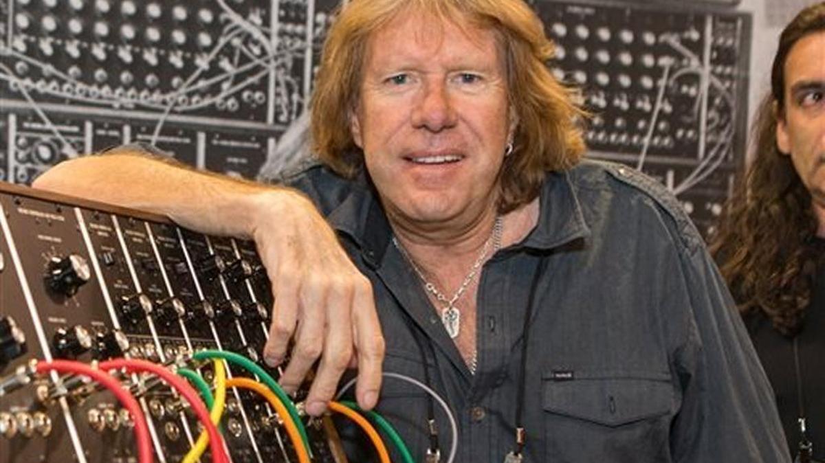 Keith Emerson attends the 2015 National Association of Music Merchants (NAMM) show in Anaheim, Calif. Emerson, the keyboardist and founding member of the 1970s progressive rock group Emerson, Lake and Palmer, died Thursday, March 10, 2016, at home in Santa Monica, Calif. He was 71.
