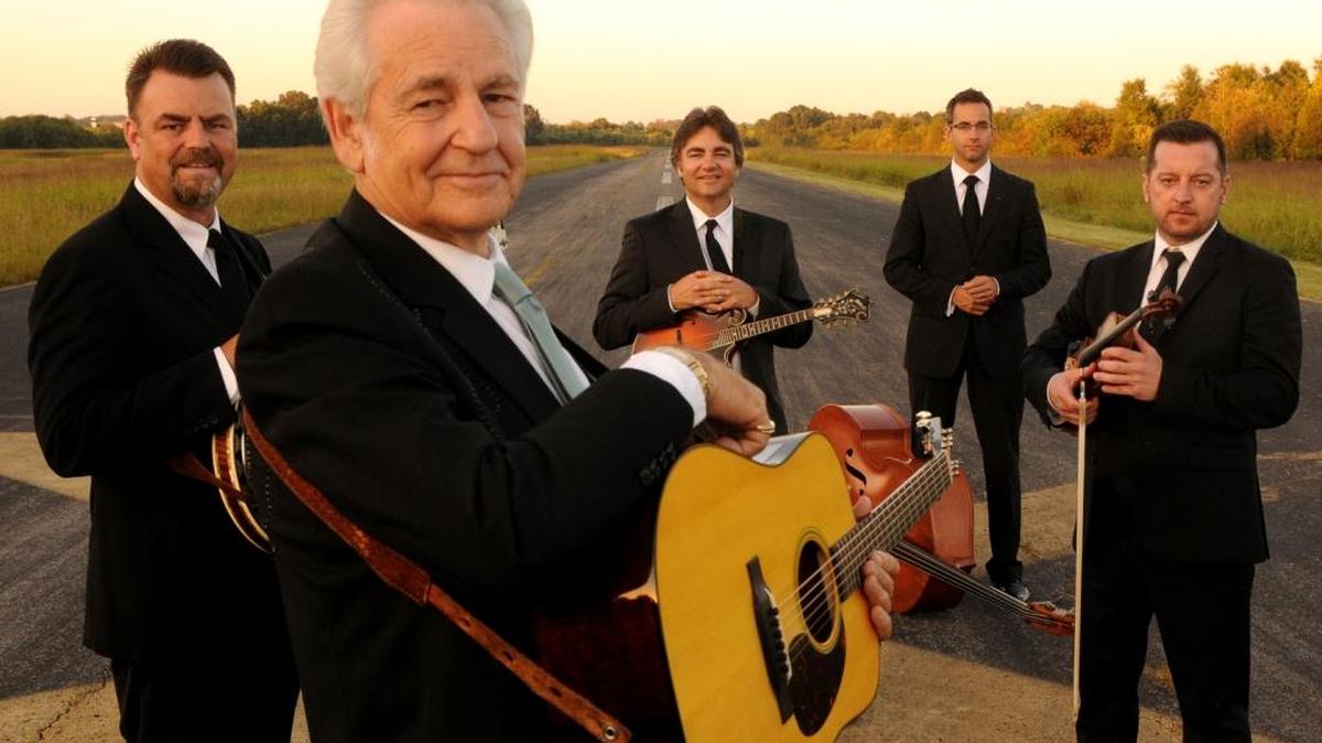 The Del McCoury Rob McCoury, Del McCoury, Ronnie McCoury, Alan Bartram and Jason Carter.