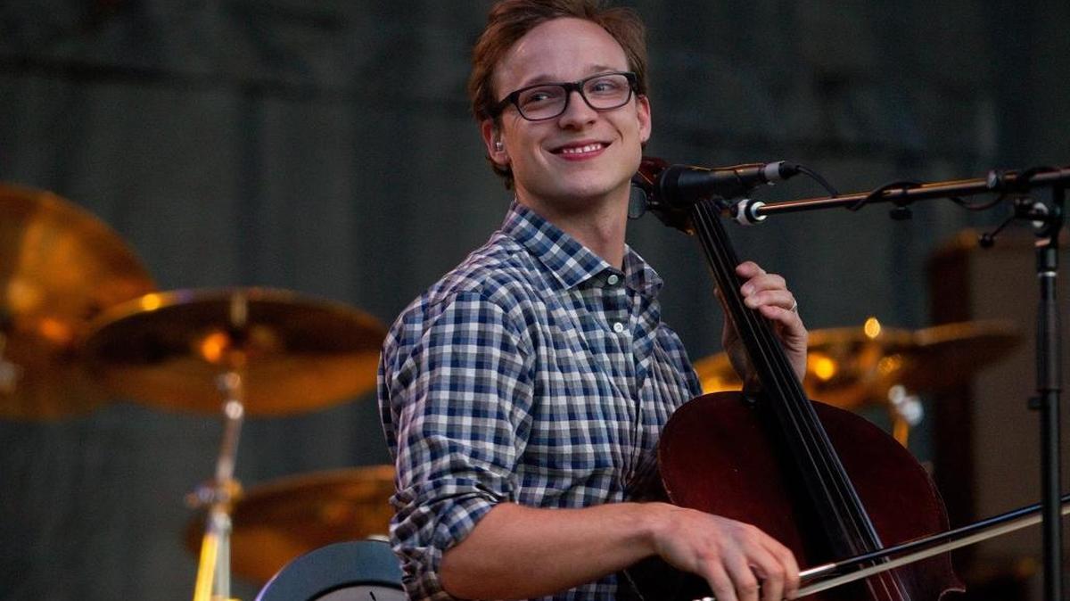 National recording artist Ben Sollee performed at the Debate Festival area outside the 2012 Vice Presidential Debate in 2012 at Centre College in Danville. He will be performing Saturday in Winchester.