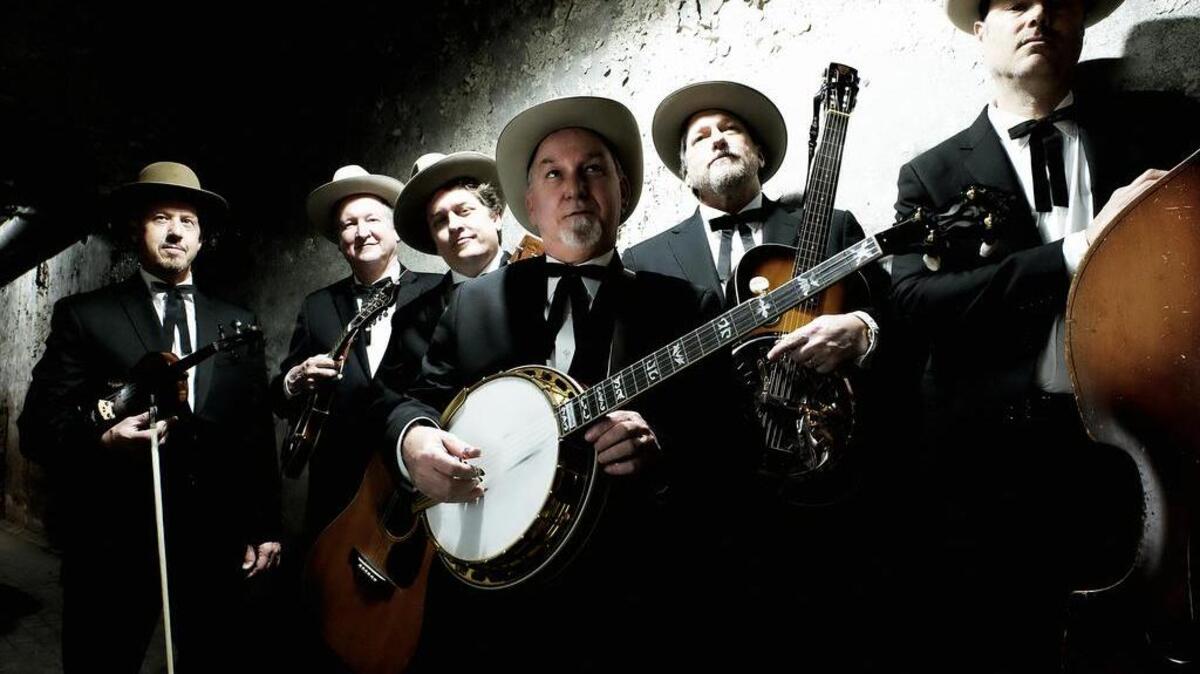 The Earls of Leicester, from left, Johnny Warren, Jeff White, Shawn Camp, Charlie Cushman, Jerry Douglas and Barry Bales.