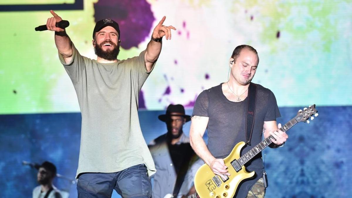 Sam Hunt headlined the Red, White & Boom, Saturday. The second night of Red, White & Boom 2017 was Sept. 2, 2017 at Whitaker Bank Ballpark in Lexington, Ky.