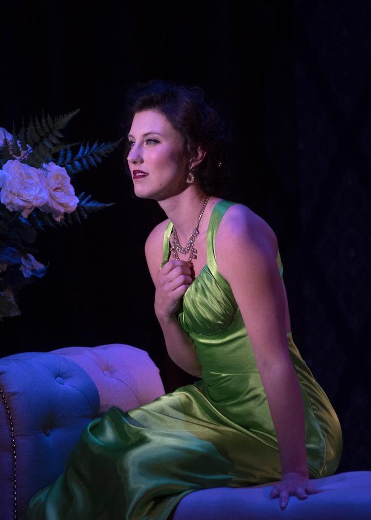 Jessica Bayne sings the role of Violetta in Cast 1 of UK Opera Theatre’s production of “La Traviata.”