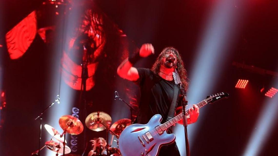 Dave Grohl and the Foo Fighters played Tuesday night at Rupp Arena.