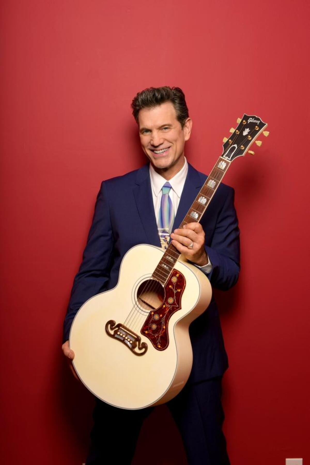 Chris Isaak performs at the Lexington Opera House on Saturday.
