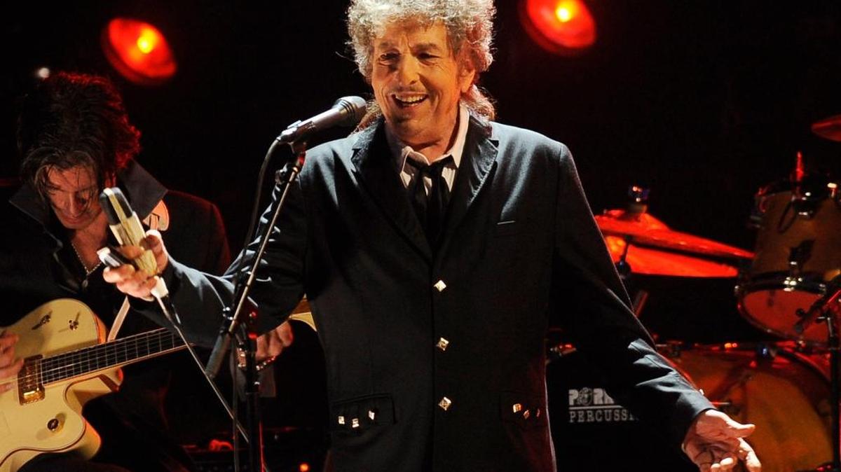 In this Jan. 12, 2012, file photo, Bob Dylan performs in Los Angeles. Dylan, who was named the winner of the 2016 Nobel Prize in literature on Oct. 13, 2016, performed in Louisville at the Kentucky Center for the Arts on Nov. 1, 2016.