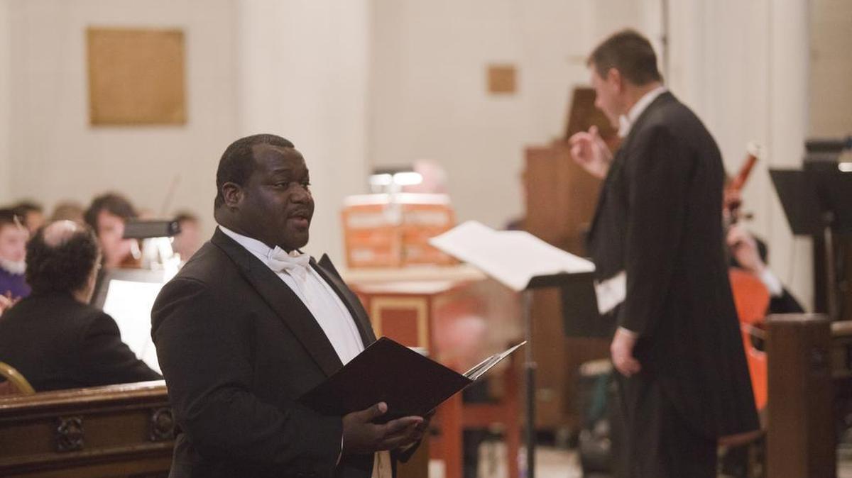 Reginald Smith Jr. sang as the baritone soloist at the 2014 performance of George Frideric Handel’s Messiah at Lexington’s Christ Church Cathedral with Erich Balling conducting. A few months later, Smith was a winner at the Metropolitan Opera National Council Auditions. He returns to the Christ Church Messiah on Dec. 4, 2015.