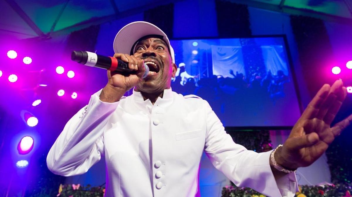 Rapper Kurtis Blow performed at the Rush Philanthropic Arts Foundation's concert in New York in 2014. Blow will be performing with Sugarhill Gang and Grandmaster Dee as part of the Kentucky Derby Festival’s Fest-a-Ville.