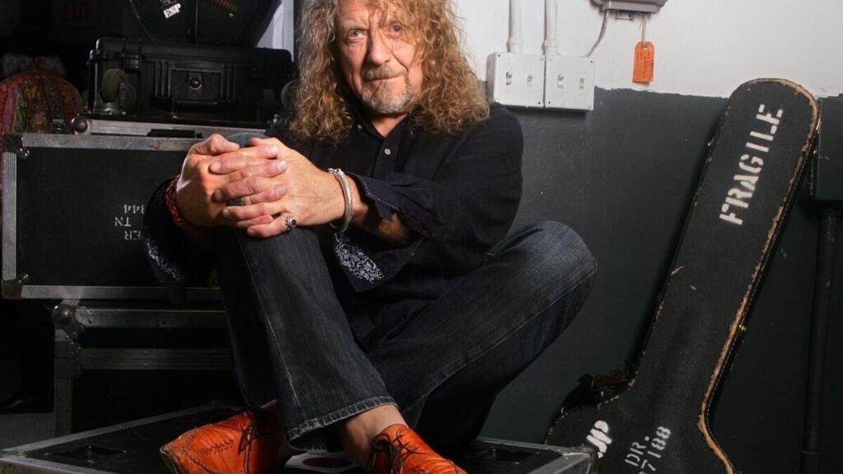 Foremer Led Zeppelin frontman Robert Plant has a new album, "Carry Fire," out Oct. 13.