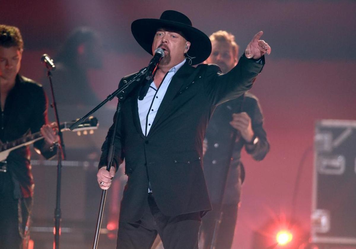 Eddie Montgomery performed “My Town” at the CMA Awards in November. The performance, with other country stars, was a tribute to his late musical partner, Troy Gentry.