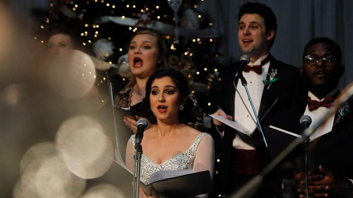 Alltech Celebration of Song, featuring the talents of the UK Opera Theatre, at The Square in Lexington, Ky., Sunday, December 10, 2017.