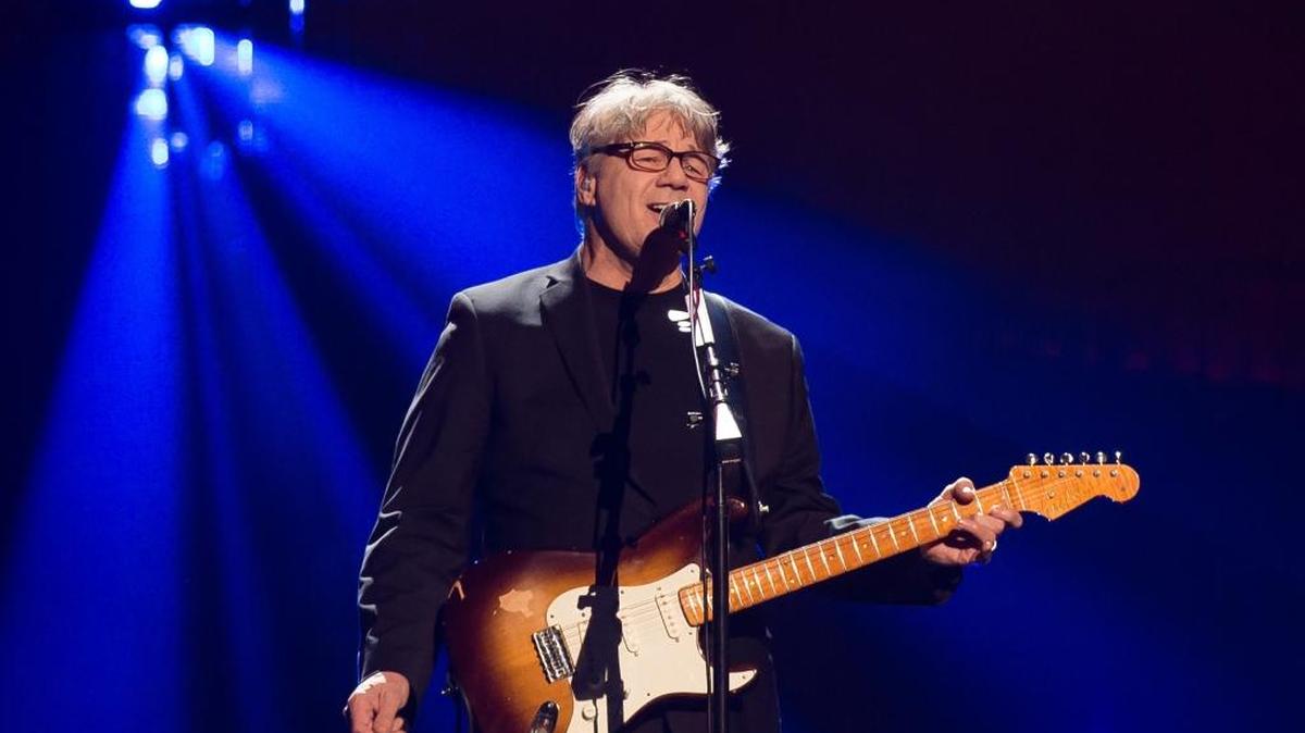 Rock and Roll Hall of Fame inductee Steve Miller performed at the Barclays Center on April 8 in New York.