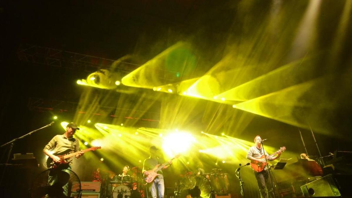 Umphrey's McGee headlined the 2017 MoonTower Festival.
