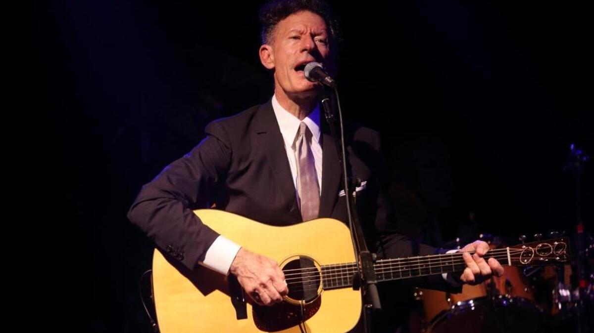Lyle Lovett, shown at Magnolia Fest in Live Oak, Fla., in October 2014, has made a near annual tradition of performing in Kentucky in the summer.