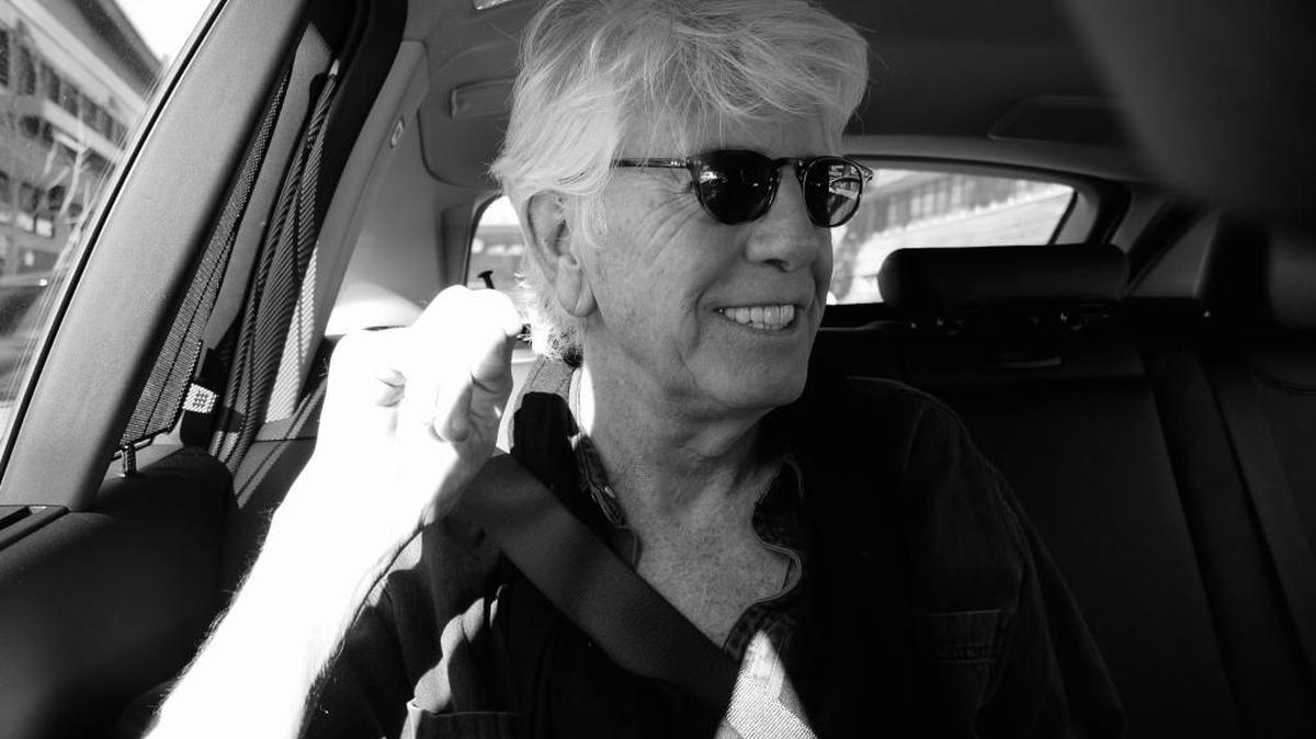 Graham Nash, photographed by his girlfriend, Amy Grantham.
