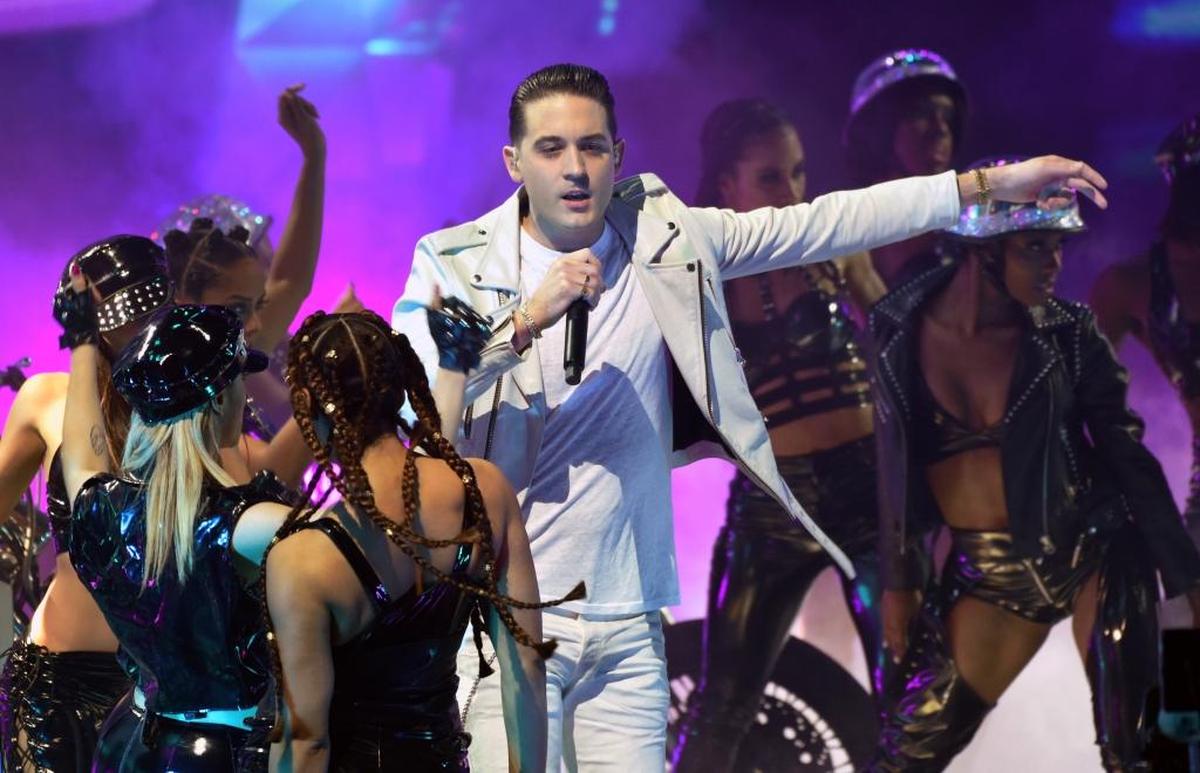 G-Eazy performs at Cincinnati’s Riverbend Aug. 18.