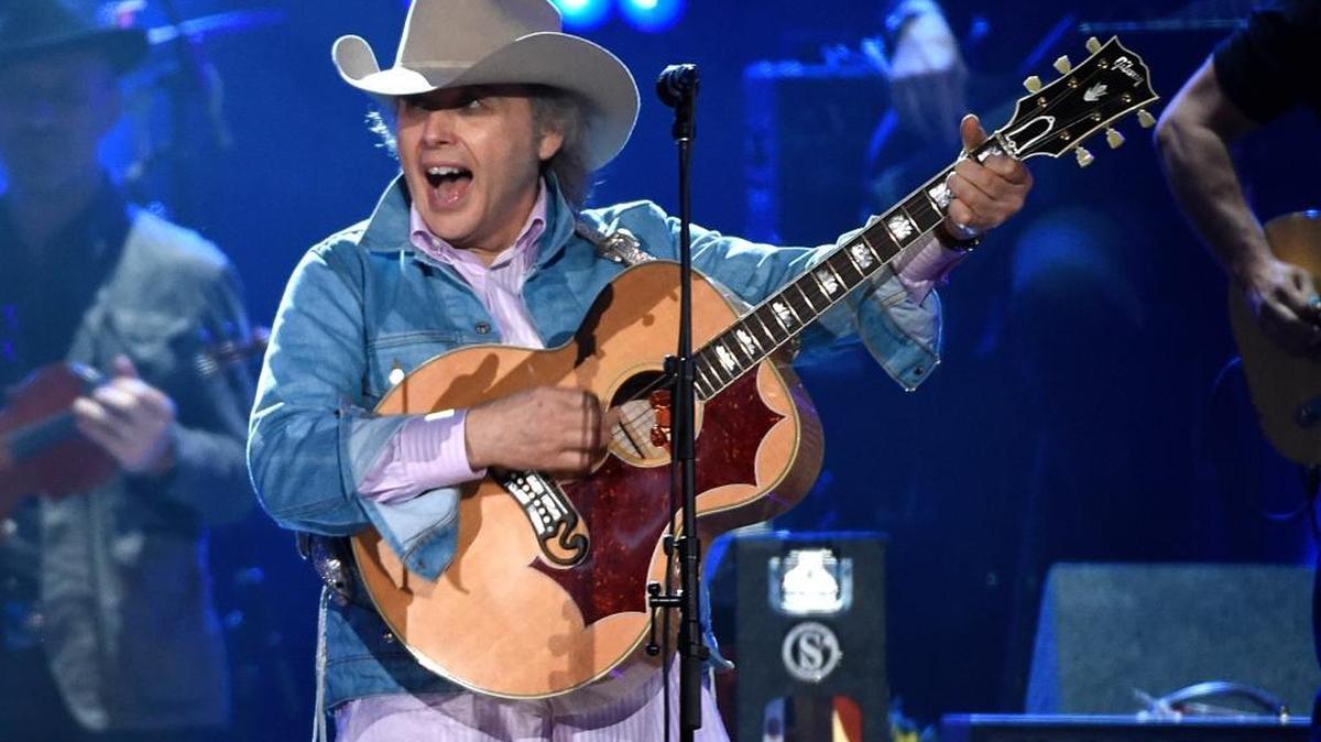Dwight Yoakam performs at ACM Presents Superstar Duets at Globe Life Park on Friday, April 17, 2015, in Arlington, Texas.