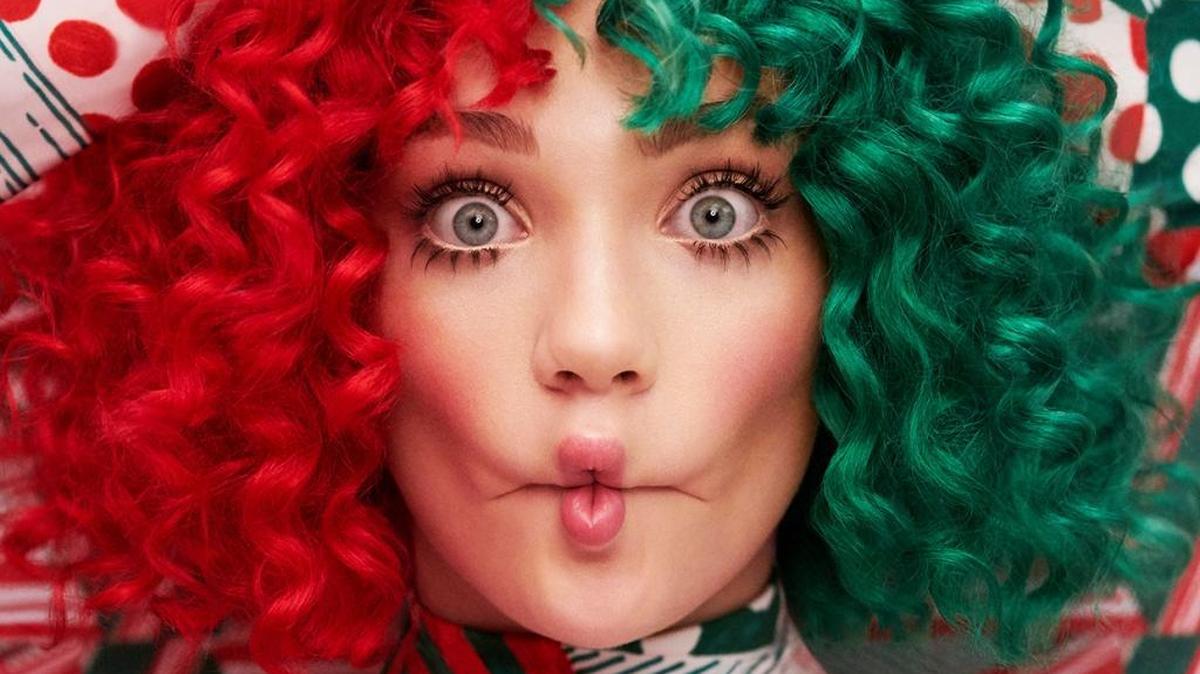 Cover of Sia’s holiday album, “Everyday is Christmas.”