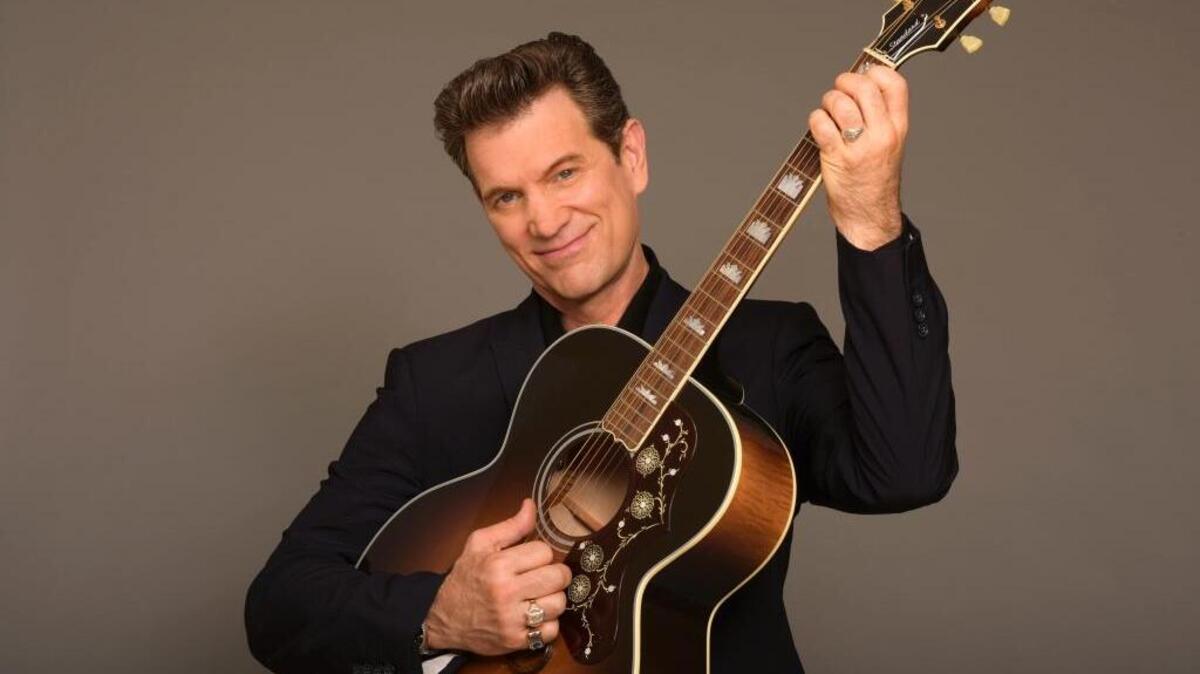 Chris Isaak performs at the Lexington Opera House on Saturday.