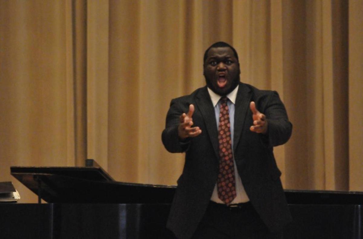 Reginald Smith Jr. sang at the Kentucky District round of the Metropolitan Opera National Council Auditions was held Nov. 20, 2010 at Memorial Hall on the University of Kentucky campus in Lexington, Ky. In 2015, Smith was an overall winner in the competition.