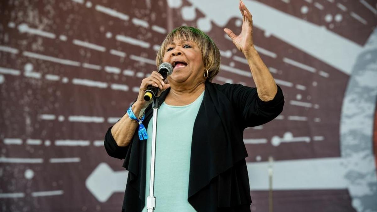 Mavis Staples performed at the Pilgrimage Music and Cultural Festival on Sept. 24 in Franklin, Tenn. Her new album is “If All I was was Black.”