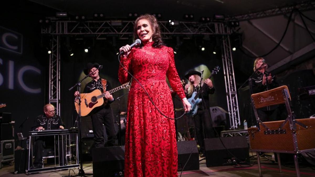 Loretta Lynn performs at the BBC Music Showcase at Stubb’s during South By Southwest on Thursday, March 17, 2016, in Austin, Texas.
