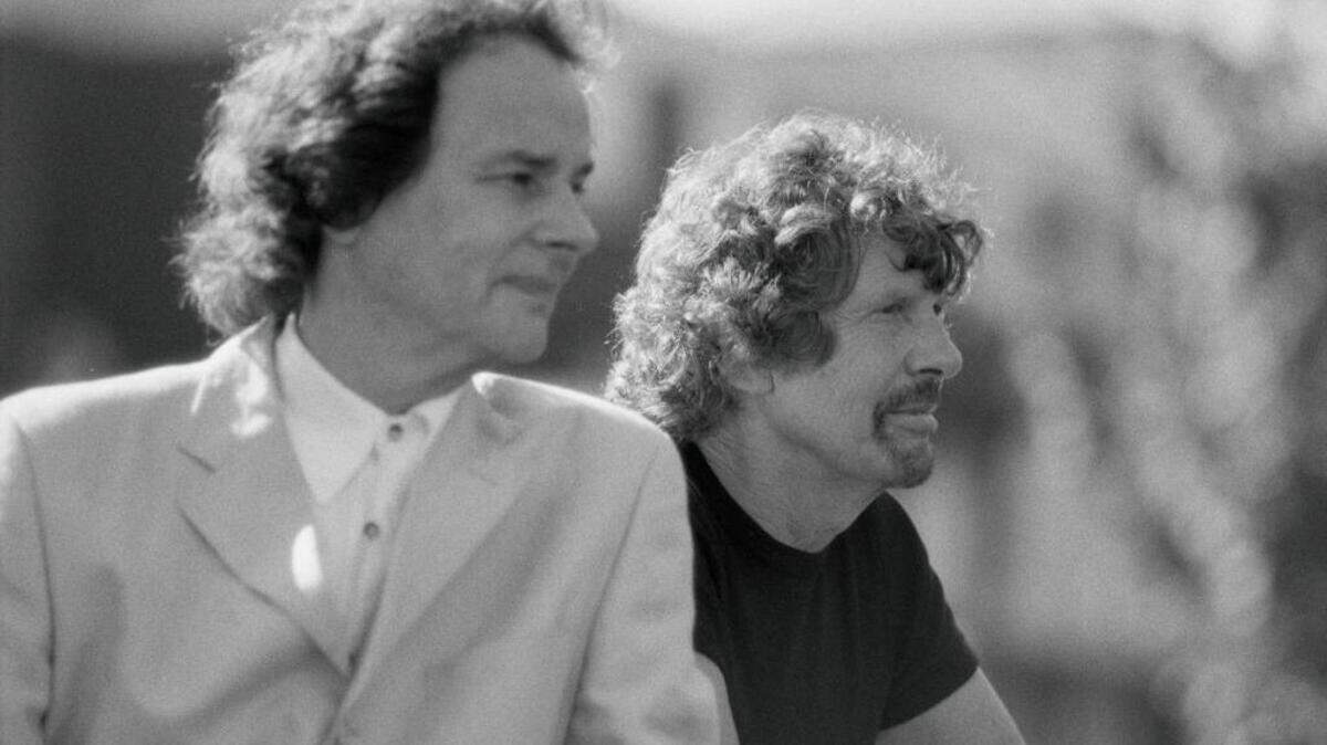 Colin Blunstone, left, and Rod Argent of The Zombies.