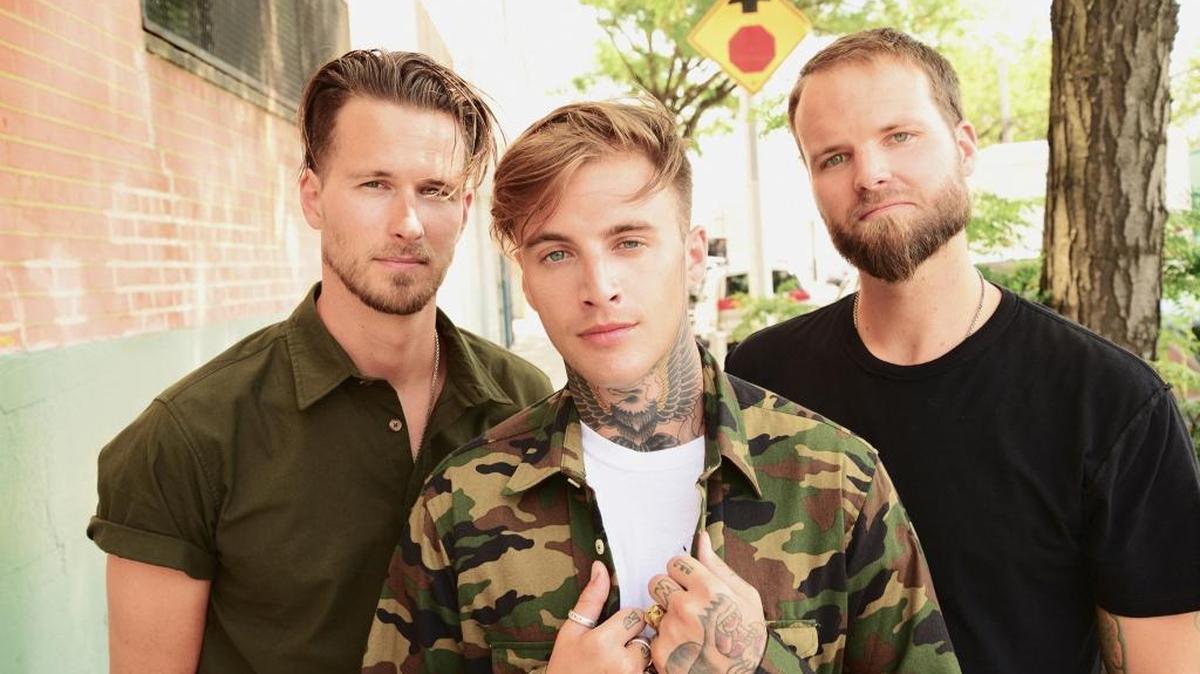 Highly Suspect, from left: Ryan Meyer, Johnny Stevens and Rich Meyer.