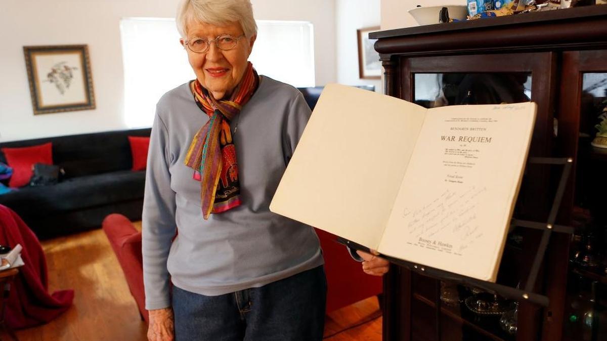 Sara Holroyd is receiving a lifetime achievement award at the Lexington Music Awards ceremony for an outstanding career as a choral director at UK, and for positive influence on countless students, some who were music majors, others who were not but wanted to sing in one of choruses Sara directed. Sara will be 93 years old on her birthday in February.