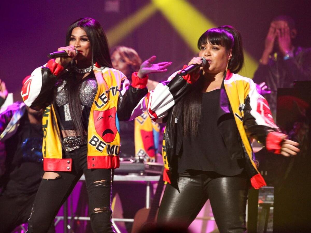 Sandra Denton, left, and Cheryl James of Salt-N-Pepa will perform Aug. 17 at the Kentucky State Fair as part of the I Love the ’90s tour.
