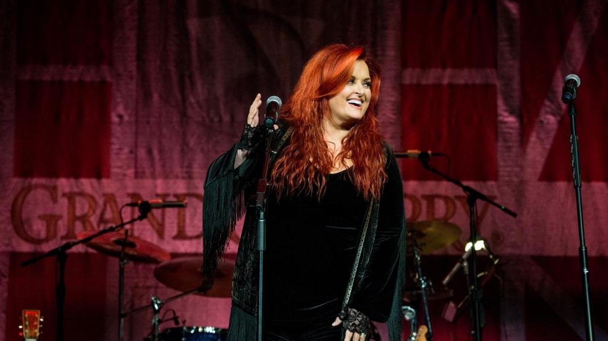 Wynonna Judd, shown June 7 at Marty Stuart’s 16th annual Late Night Jam at the Ryman Auditorium in Nashville, brings her band The Big Noise to Renfro Valley on June 17.